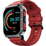 HiFuture Ultra3 Bluetooth 5.2 IP68 Su Geçirmez 2.01 inç Always On Display Nabız Spor Kan Oksijen Takibi iOS&Android Uyumlu Akıllı Saat 52mm Kırmızı