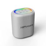 HiFuture Vocalist 100 Kablosuz 25 W RGB Mikrofonlu TWS Taşınabilir Karaoke Sistemi Gümüş Bluetooth Hoparlör