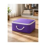 HİG HOME Şeffaf Kapaklı Saklama Hurcu 28x32x15 – Kıyafet, Çorap ve Dolap Düzenleyici Organizer