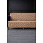Hig Store Lüks Şönil Kaydırmaz Yıkanabilir Sakallı Koltuk Örtüsü - Çekyat Örtüsü - Oturma ve Sırt 170X210 Ebat - 170 x 210 cm
