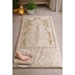 Hig Store Sırma Nakış İşlemeli Çeyizlik - Diz Ağrıtmaz / Ortopedik Arası Elyaf Dolgulu Seccade 80x120 Ebat