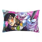 Higashikata Josuke Standart Yastık Kılıfları 40 * 60 cm Anime Baskılı Ön ve Arka Ters Çevrilebilir Kırlent Kılıfı Araba dekorasyonuna uygulanır Ev Kanepe Yatak Örtüsü