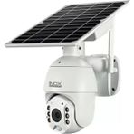 High Definition (Hd) Inox 3mp Su Geçirmez 4g Sim Kart Destekli Ptz Bulut Kayıt Destekli Solar Kamer - Beyaz
