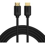 High Definition Serisi HDMI To HDMI Görüntü Aktarma Kablosu, 3m, Siyah