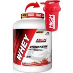 High Nutrition Whey Protein 2280 gr Çilek Aromalı 24 gr Protein 76 Servis Protein Tozu