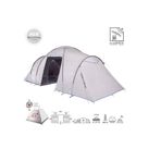 High Peak Como Gri 6 Kişilik Kamp Çadırı