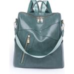 High Quality Shoe Bag Yeni Bayanlar Sırt Çantası Yumuşak Deri Sırt Çantası Rahat Büyük Kapasiteli Sırt Çantası Güzel Muhteşem Seyahat Sırt Çantası Moda Basit ve Pratik Sırt Çantası (Yurt Dışından) - 30 x 16 x 35 cm - Mavi