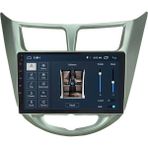 High Sound Araç Multimedya Cihazı - 2+32 / QLED 10 Inch Ekran - Navigasyon - Carplay - Hyundai Accent Blue -Vsr