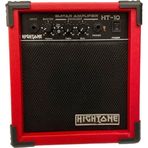 High Tone Kırmızı Hightone 10 Watt Elektro Gitar Combo Amfi Over Drive Kulaklık Çıkışı