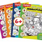 Highlights 491255-488378-485129-482254 Hidden Pictures Gizli Resimler 4'lü Puzzle