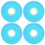 Highquality Pu 70x42mm Kaykay Tekerlekleri 80A Longboard Cruiser Wheels Yedek Parçaları Pateni meraklıları Için (BLUE)
