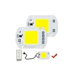 Hightek 50W Projektör Çipi, Beyaz LED Cob, Direk Kullanım, 220V Uyumlu