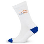 Hightex Tenis Çorabı Tennis Socks Beyaz Mavi - 42 - 44 - Beyaz - Mavi