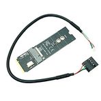 HighZer0 Electronics M.2 M-Key to A + E Key NGFF Slot WiFi Wireless Network Card M.2 NGFF PCI Express to E Key Card M-Key to A-E Key M.2 WiFi Adapter