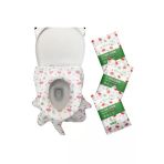 Hijyenik Kullan-At Klozet Kapağı Örtüsü 4X10 Lu Paket (4 Paket Her Bir Paket 10 Lu Toplam 40 Adet)
