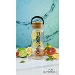 Hikmetlirenk Kişiye Özel Yazılı Matara - cam matara