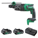 Hikoki DH18DPC-2.0 18 V 2.0 ah 26 mm 3.2J SDS Plus Kömürsüz Şarjlı Kırıcı Delici Matkap