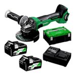 Hikoki G3613DA 36 V 2.5 Ah Li-Ion 125 mm Kömürsüz Devir Ayarlı Elektrikli Kesme Makinesi