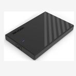 Hiksemi HS-HUB-MHC201 USB3.1 to Type-C 2.5 inç 6 GBPS Siyah Alüminyum Disk Kutusu