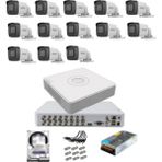 Hikvision 11 Kameralı Güvenlik Kamera Hazır Set 2tb 7/24 Hdd-2tb Kayıt Kapasiteli Sistem