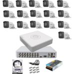 Hikvision 16 Kameralı Güvenlik Kamera Hazır Set 2tb 7/24 Hdd-2tb Kayıt Kapasiteli Sistem
