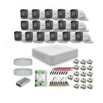 Hikvision 2mp 16 Kameralı Dış Ortam Ahd Hd-tvı Full Kamera Seti 1tb Disk