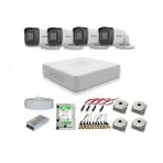 Hikvision 2mp 4 Kameralı Dış Ortam Ahd Hd-tvı Full Kamera Seti 2tb Disk