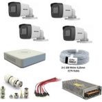 Hıkvısıon 4 Lü 2mp 1080P Bullet Fullhd Güvenlik Kamera Seti - 500 GB HARDDİSK