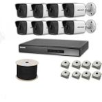 Hikvision 8'li Kamera Ip Set 2mp