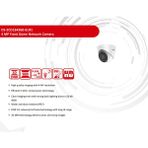 Hikvision DS-2CD1343G2-LIUF 4 MP 2.8 mm 30 mt Dahili Sesli H265+ IP67 PoE Smart Light IP Dome Kamera - Beyaz