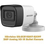 Hikvision DS-2CE16D0T-EXIPF 2MP Analog HD IR Bullet Kamera 1080P Gece Görüş Özelliği ile