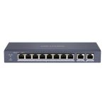 Hikvision Ds-3E0310P-E-M 8 Port 10/100 Mbps 8 Port Poe 60 W Hızlı Ethernet Switch
