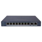 Hikvision DS-3E1310P-EI/M 8 Port 60W Full PoE 10/100 2xUplink Yönetilemez Metal Switch