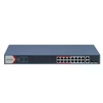 Hikvision DS-3E1318P-EI 16 Port PoE + 2xGBit Combo Yönetilemez PoE Switch