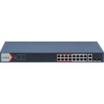 Hikvision DS-3E1318P-EI(B) 16 Port 10/100 + 2xgb RJ45/SFP Combo Uplink 230W 300 Metre Poe Yönetilebilir Rackmount Switch - Tek Seçenek