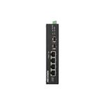 Hikvision DS-3T0506HP-E/HS 4 Port 2xSFP 60W Gigabit Yönetilmez Endüstriyel PoE Switch