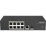 Hikvision DS-3T1310P-SI/HS 8 Port 10/100+1 Port RJ45/1 Port Sfp Uplink Yönetilebilir 120W Poe Endüstriyel Switch - Tek Seçenek