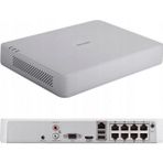 Hikvision Ds-7108Nı-Q1/8P 8 Kanal 8 Poe H.265+ Nvr Kayıt Cihazı Plastik Kasa