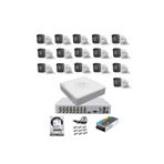 Hikvision Haıkon 16 Kameralı Güvenlik Kamera Hazır Set 2 Tb Hdd 7/24 -2tb Kayıt Kapasiteli Sistem