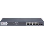 Hikvision Hıkvısıon 16PORT Poe 250W 2-Sfp Gigabit Yönetilebilir Switch DS-3E1518P-SI