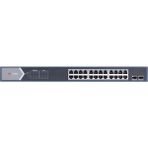 Hikvision Hıkvısıon 24PORT Poe 250W 2-Sfp Gigabit Yönetilemez Switch DS-3E0526P-E/M
