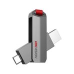 Hikvision "Hikvision E304C 256GB Çift Girişli USB-C & USB-A 3.2 Flash Bellek – Yüksek Hızlı Depolama