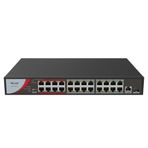 Hikvision Hilook NS-0326P-230(B) 24Port PoE 230W 1 Port GigaBit Lan 1 Port GigaBit SFP Long Range 250Metre Poe Switch