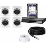 Hikvision Ip Kamera 4'lü Kamera Seti - İÇ ORTAM KAMERALI
