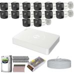 Hikvision Premium Set Haikon 1 TB 7/24 HDD 14 Kameralı Güvenlik Kamera Sistemi