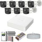 Hikvision Premium Set Haikon 1 TB 7/24 HDD 7 Kameralı Güvenlik Kamera Sistemi