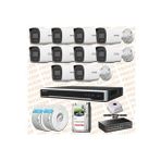Hikvision Provzen 10 IP 4 MP Colorvu Hibrit Güvenlik Kamerası