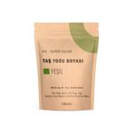 Hikwo HW - Toz Boya - Taş Tozu Boyası - Hobi Harcı Boyası - Mum Boyası 100 Gr - Yeşil