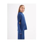 Hilal Akıncı Kids Kız Çocuk Kapüşonlu Cepli Sweatshirt Triko Pantolon 2'li Takım