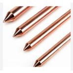 Hilalsan 16 mm 1 Mt. 250 Micron Bakır Kaplı Topraklama Çubuğu + Elektrod Başlığı